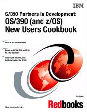 Cover of: S/390 Partners in Development: Os/390 (And Z/Os) New Users Cookbook