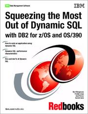 Cover of: DB2 for Z/OS and Os/390: Squeezing the Most Out of Dynamic SQL