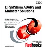 Cover of: Dfsmshsm Abars and Mainstar Solutions (Ibm Redbooks.)