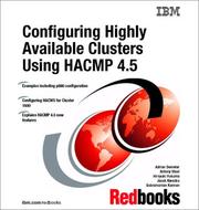 Cover of: Configuring Highly Available Clusters Using Hacmp 4.5