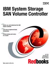 Cover of: IBM System Storage San Volume Controller