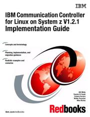 Cover of: IBM Communication Controller for Linux on System Z V1.2.1 Implementation Guide
