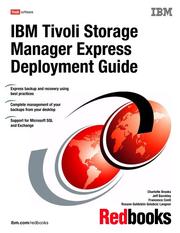 Cover of: IBM Tivoli Storage Manager Express Deployment Guide
