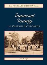Cover of: Somerset County in Vintage Postcards  (NJ)   (Postcard  History  Series)