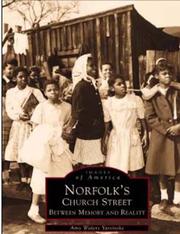 Cover of: Norfolk's Church Street: Between Memory and Reality by Amy Waters Yarsinske