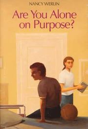 Cover of: Are you alone on purpose?