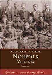 Cover of: Norfolk Virginia (Black America) by Ruth Rose