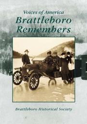 Cover of: Brattleboro Remembers (Voices of America) (Voices of America) by Brattleboro Historical Society