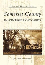 Cover of: Somerset  County  in  Vintage  Postcards   (MD)  (Postcard  History  Series)