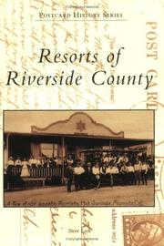 Cover of: Resorts of Riverside County   (CA)