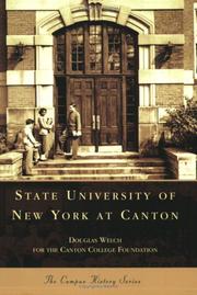 State University of New York at Canton  (NY) (Campus History) by Douglas Welch