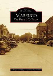 Cover of: Marengo by Marengo Society for Historic Preservation, Marengo Society for Historic Preservation