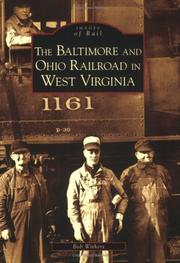 Cover of: Baltimore and Ohio Railroad In West Virginia (WV) (Images of Rail)