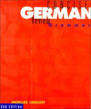 Cover of: Concise German review grammar by Jack Moeller