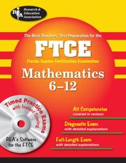 Cover of: FTCE Mathematics 6-12