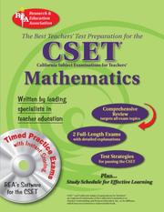 Cover of: The Best Teachers' Test Prep for the CSET Mathematics
