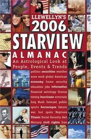 Cover of: 2006 Starview Almanac: An Astrological Look at People, Events & Trends (Llewellyn's Starview Almanac)
