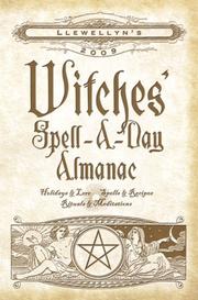 Cover of: Llewellyn's 2009 Witches' Spell-A-Day Almanac