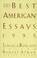 Cover of: The Best American Essays 1995 (Best American Essays)