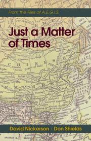 Cover of: Just A Matter of Times