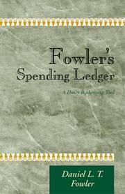 Front cover of Fowler's Spending Ledger by Daniel Fowler