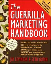 Cover of: The guerrilla marketing handbook by Jay Conrad Levinson