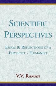 Cover of: Scientific Perspectives