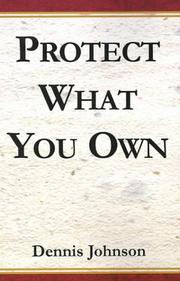 Cover of: Protect What You Own