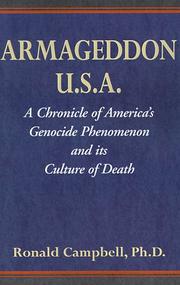 Cover of: Armageddon USA