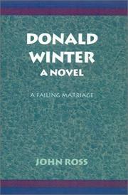 Cover of: Donald Winter, A Novel