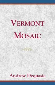 Cover of: Vermont Mosaic