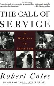 Cover of: The Call of Service by Robert Coles