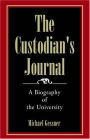 Cover of: The Custodian's Journal