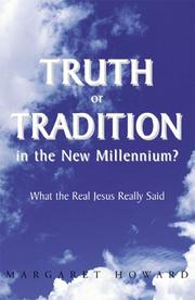 Cover of: Truth or Tradition in the New Millennium?