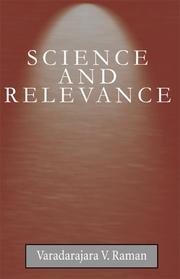 Cover of: Science and Relevance