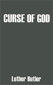 Cover of: Curse of God by Luther Butler