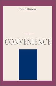 Cover of: Convenience