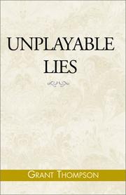 Cover of: Unplayable Lies