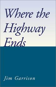 Cover of: Where the Highway Ends