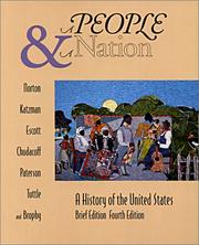 Cover of: A people and a nation: a history of the United States