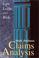 Cover of: Claims Analysis
