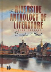 Cover of: The Riverside Anthology of Literature, Third Edition by Hunt, Douglas, Douglas Hunt, Kate Chopin, Антон Павлович Чехов, Chinua Achebe, Douglas Hunt