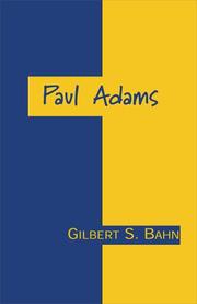 Cover of: Paul Adams
