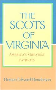 Cover of: The Scots of Virginia