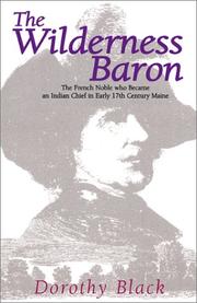Cover of The Wilderness Baron by Dorothy Black