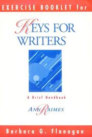 Cover of: Keys for Writers Exercises by Ann Raimes