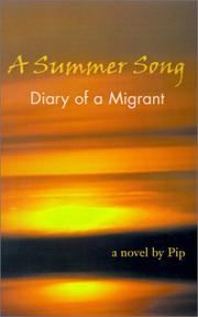 Cover of: A Summer Song