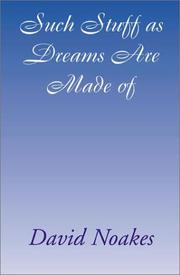 Cover of: Such Stuff as Dreams Are Made of
