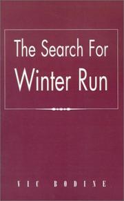 Cover of: The Search for Winter Run