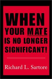 Cover of: When Your Mate Is No Longer Significant